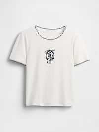 Gap × Disney Tim Burton’s The Nightmare Before Christmas Modern Shrunken T-Shirt