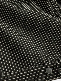 Gap × Disney Tim Burton’s The Nightmare Before Christmas Stripe Denim Jacket