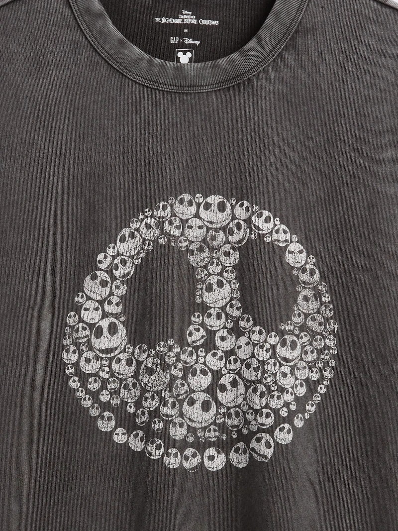 Gap × Disney Tim Burton’s The Nightmare Before Christmas Skull T-Shirt
