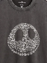 Gap × Disney Tim Burton’s The Nightmare Before Christmas Skull T-Shirt