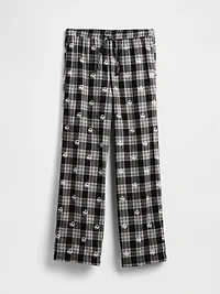 Gap × Disney Tim Burton’s The Nightmare Before Christmas Adult Skull Flannel PJ Pants