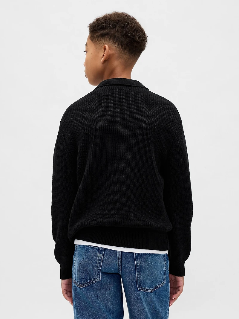 Kids Polo Sweater