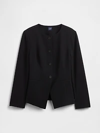Collarless Blazer