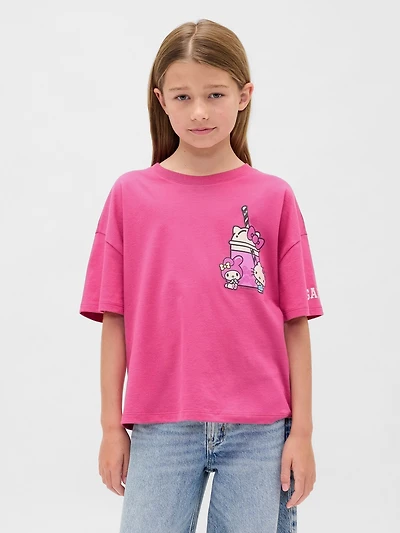 Kids Oversized Graphic T-Shirt