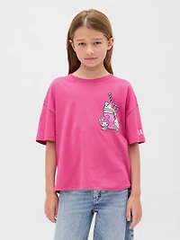 Kids Oversized Graphic T-Shirt