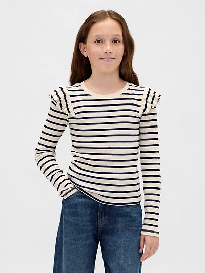 Kids Rib Flutter T-Shirt