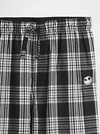 Gap × Disney Tim Burton’s The Nightmare Before Christmas Kids Skull Flannel PJ Pants