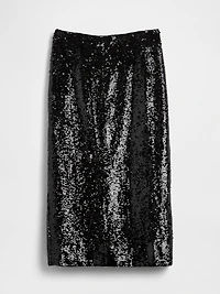 Sequin Maxi Skirt