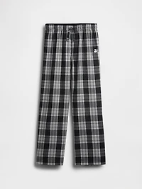 Gap × Disney Tim Burton’s The Nightmare Before Christmas Kids Skull Flannel PJ Pants