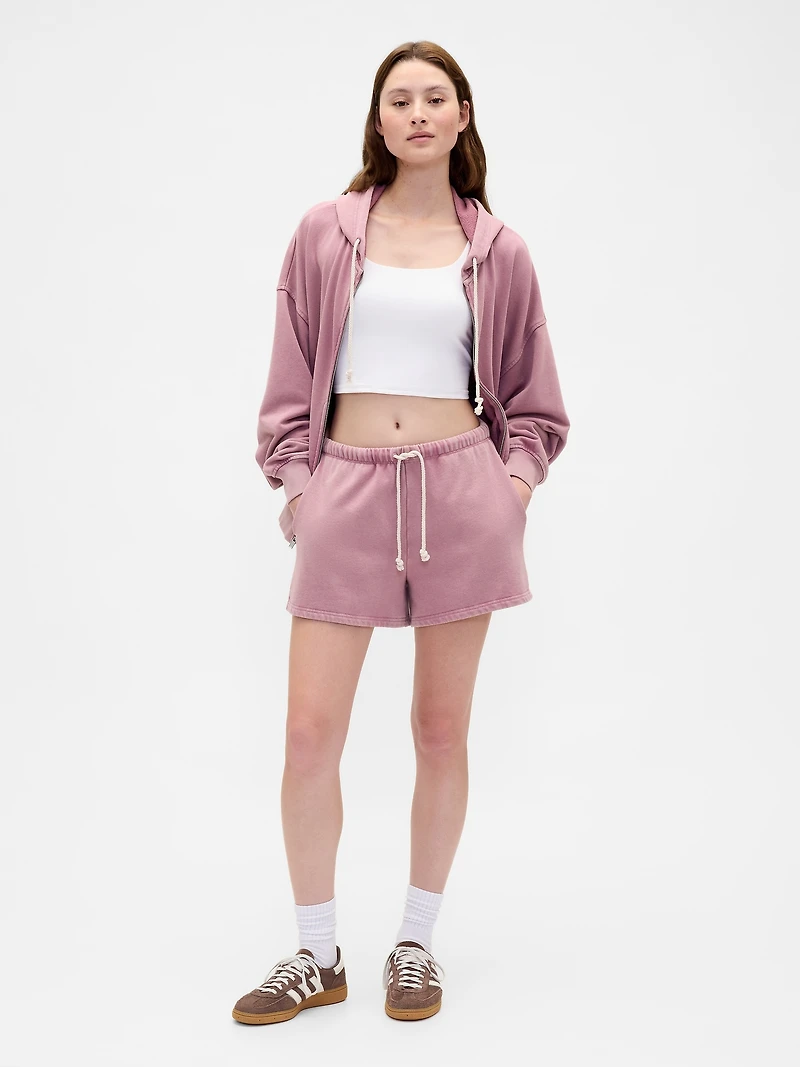 Heavyweight French Terry Oversized Zip Hoodie