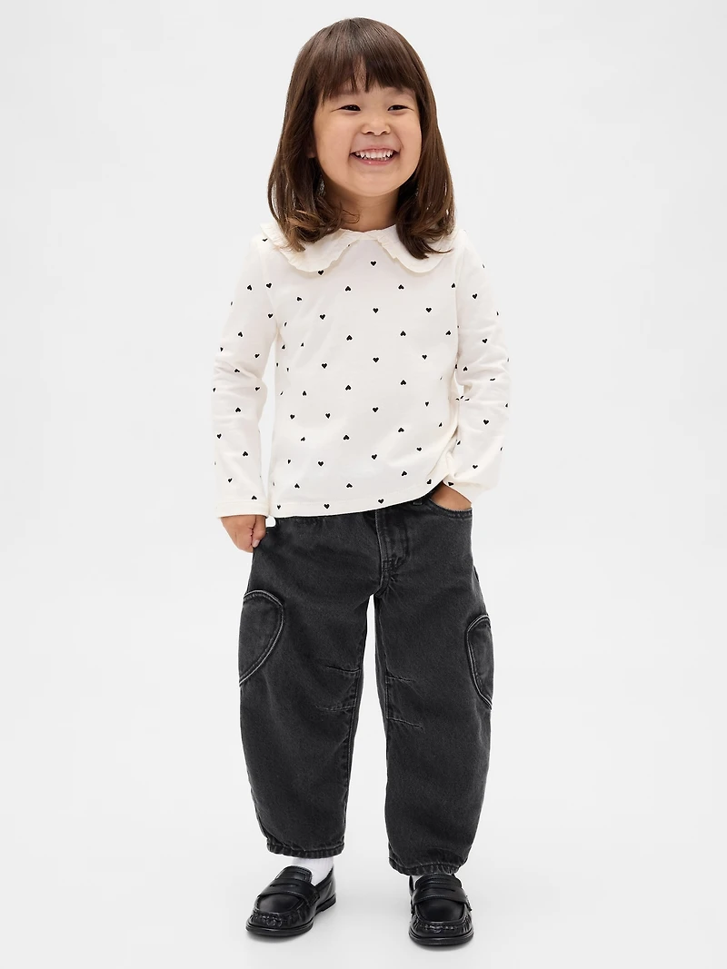 Baby & Toddler Heart Pocket Horseshoe Jeans