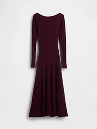 Lightweight CashSoft Rib Maxi Sweater Dress