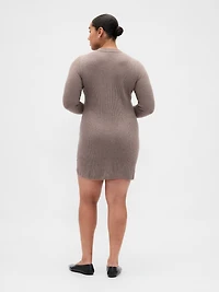 CashSoft Rib Pocket Mini Sweater Dress