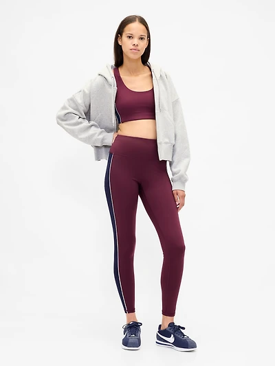 GapFit High Rise Power Full Length Stripe Leggings