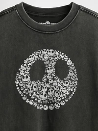 Gap × Disney Tim Burton’s The Nightmare Before Christmas Kids Skull T-Shirt