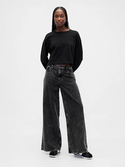 Mid Rise UltraSoft Baggy Jeans