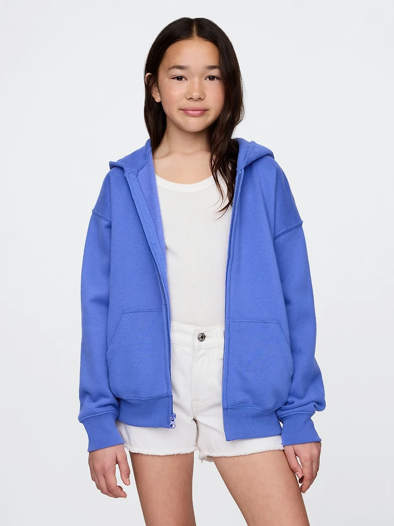 Kids VintageSoft Zip Hoodie