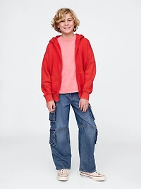Kids VintageSoft Zip Hoodie