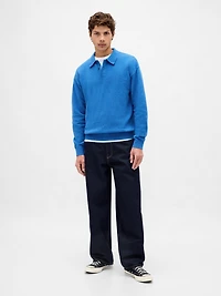 CashSoft Relaxed Polo Sweater
