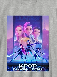 Kids K-Pop Demon Hunters Poster Graphic T-Shirt