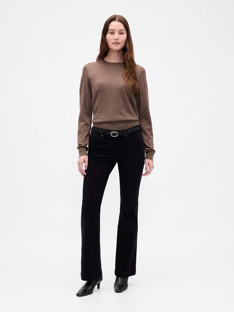 100% Merino Wool Crewneck Sweater