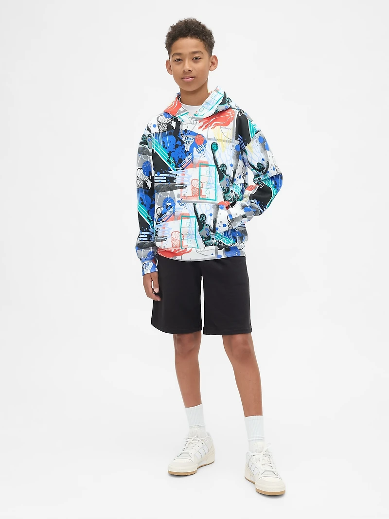 Kids VintageSoft Relaxed Graphic Hoodie