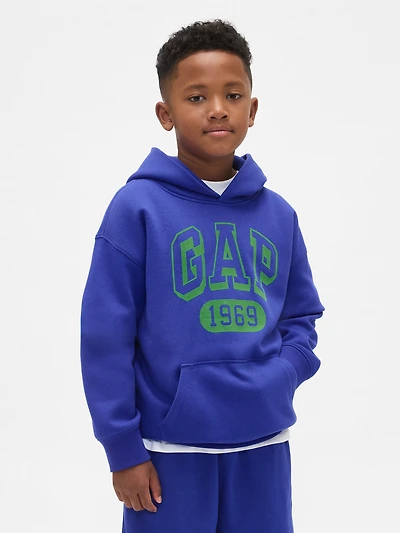 Kids VintageSoft Logo Hoodie