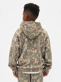 Kids VintageSoft Relaxed Camo Hoodie