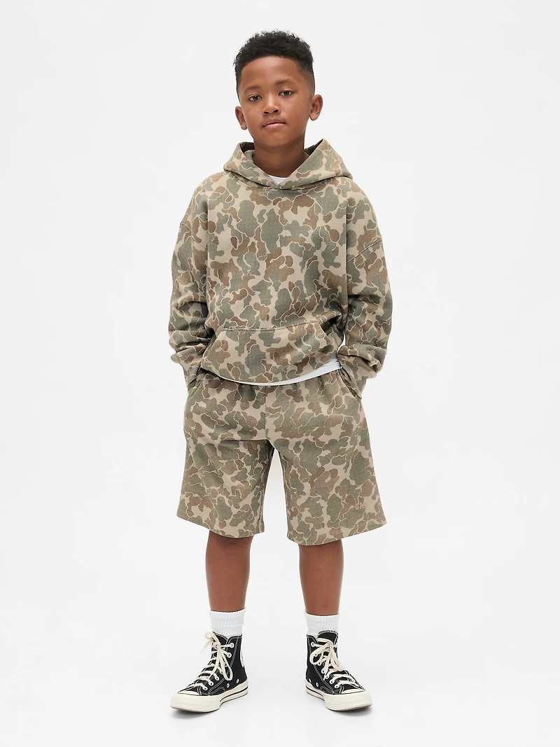 Kids VintageSoft Relaxed Camo Hoodie