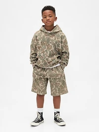 Kids VintageSoft Relaxed Camo Hoodie