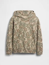 Kids VintageSoft Relaxed Camo Hoodie