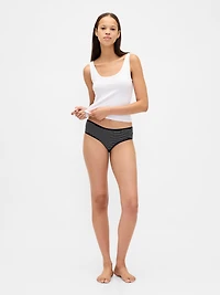 Organic Stretch Cotton Hipster (3-Pack