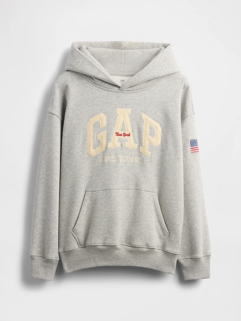 Kids VintageSoft NYC Times Square Hoodie