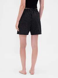 Gap × Disney Tim Burton’s The Nightmare Before Christmas Adult Organic Cotton Stripe Skull Boxers