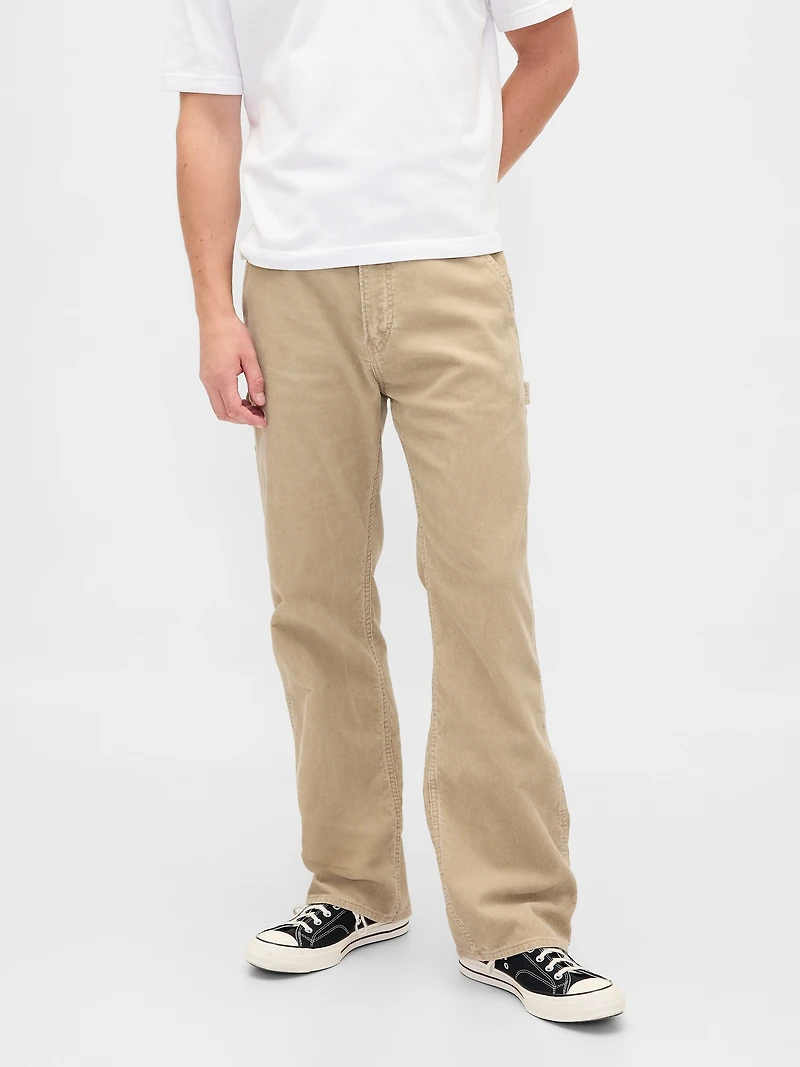 Corduroy '90s Loose Carpenter Pants