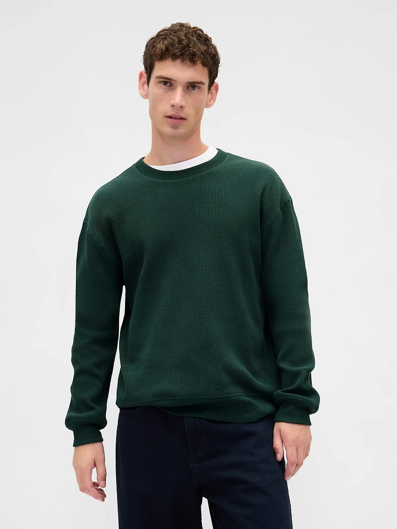 Heavyweight Thermal Oversized T-Shirt