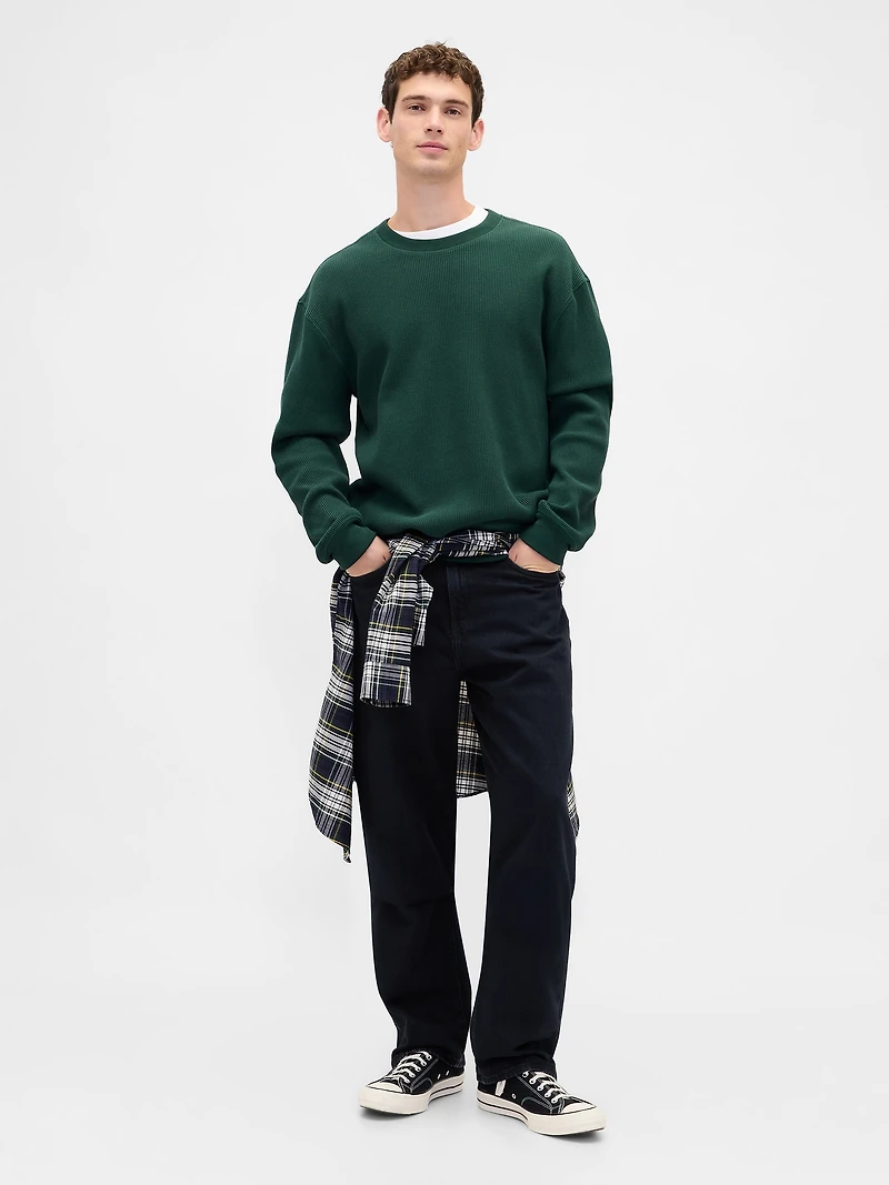 Heavyweight Thermal Oversized T-Shirt