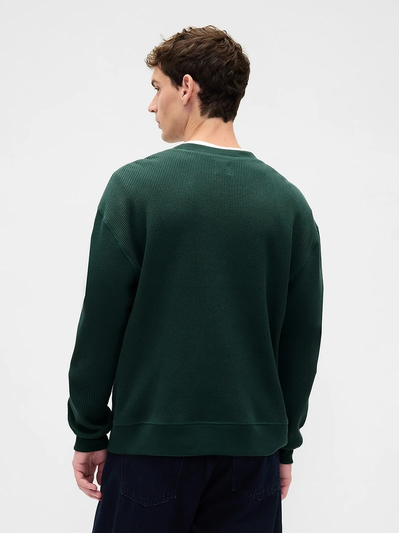 Heavyweight Thermal Oversized T-Shirt