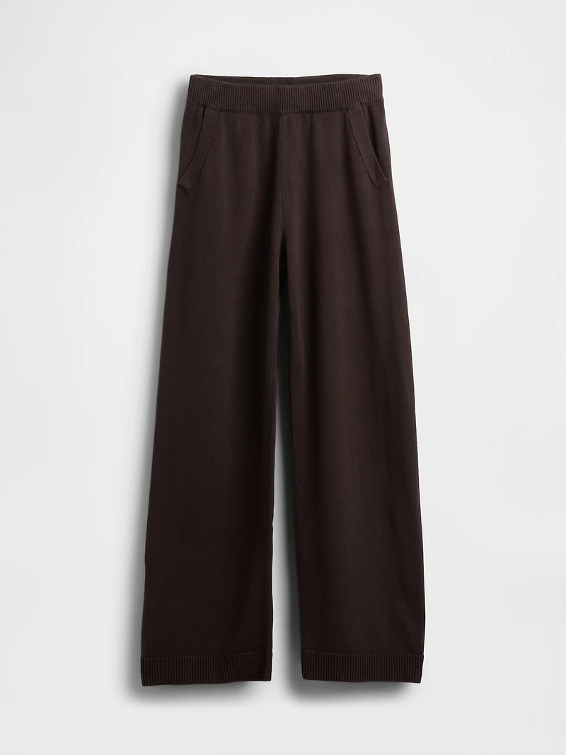 100% Cotton Relaxed Sweater Pants