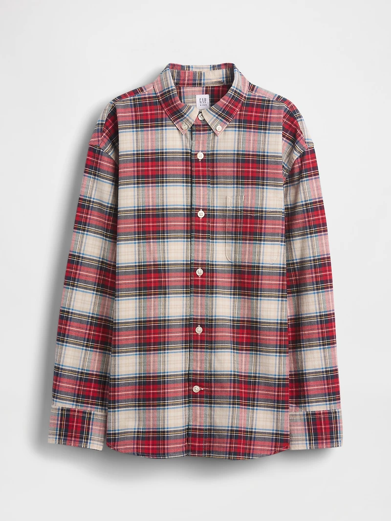 Kids Relaxed Oxford Shirt