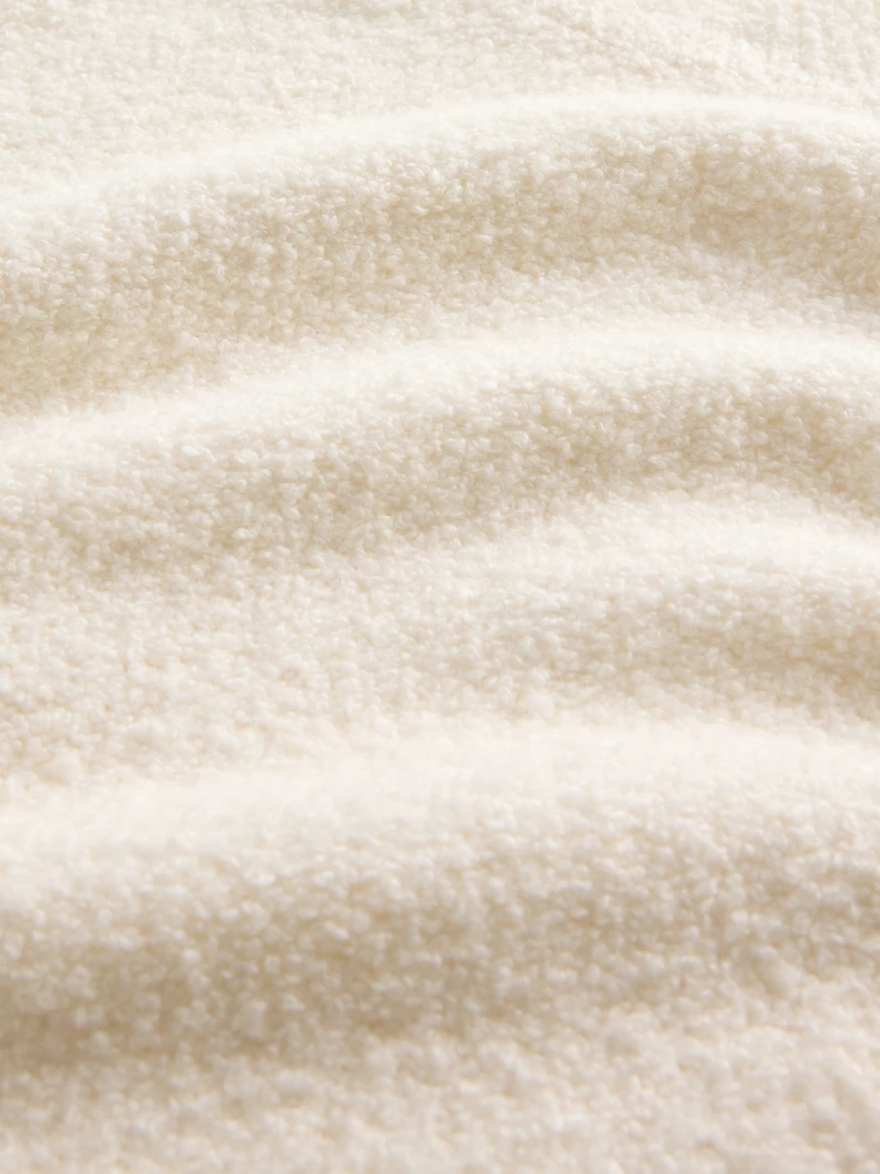 CashSoft Boucle Relaxed Crewneck Top