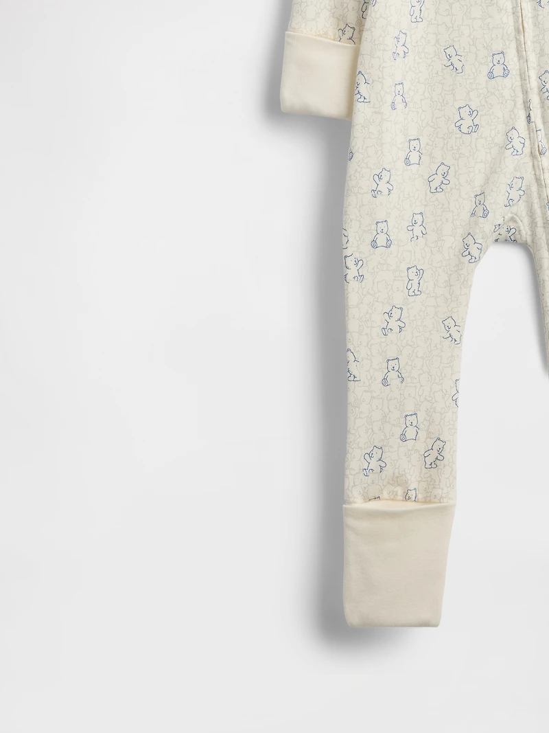 Baby Organic Cotton Convertible One-Piece