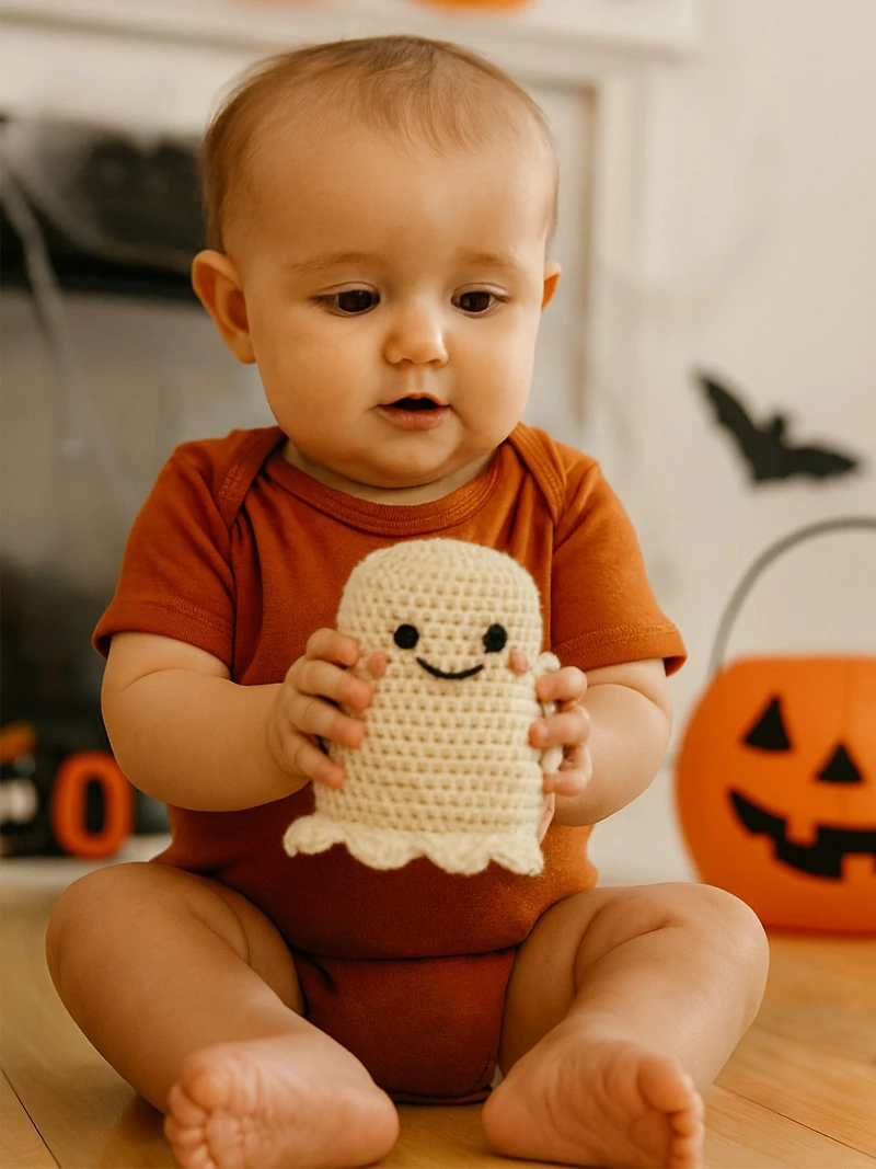 Crochet Ghost Toy