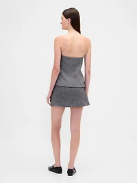 Herringbone Mini Skort