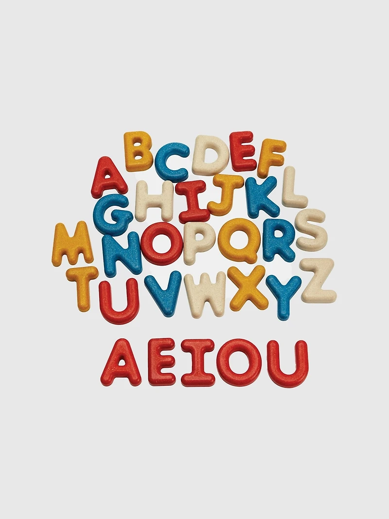 Upper Case Alphabet Language Skills Set