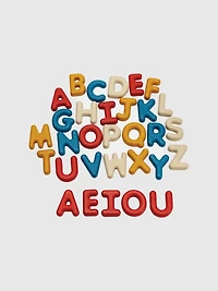 Upper Case Alphabet Language Skills Set