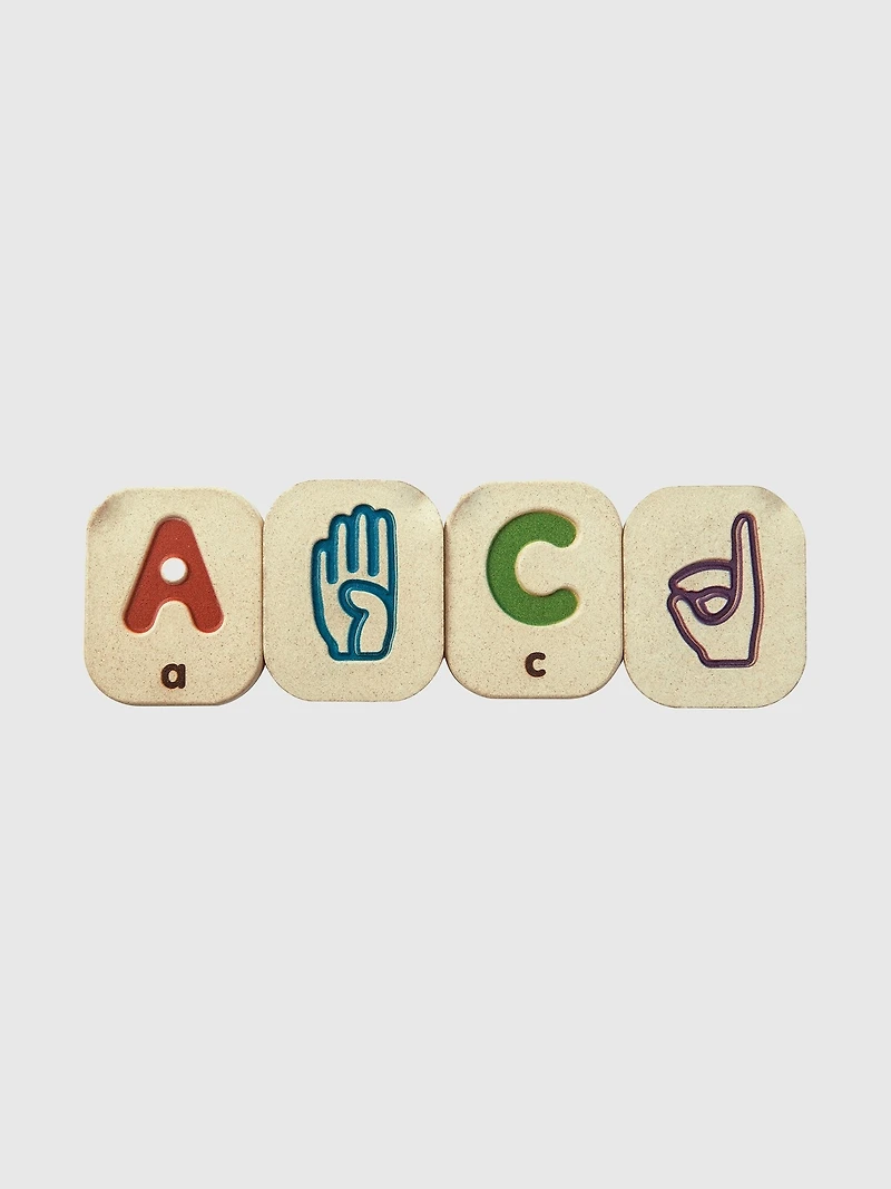 Hand Sign Alphabet Language Learning Set
