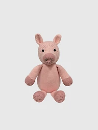 Pig Knit Toy