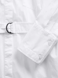 GapStudio Poplin Belted Maxi Shirtdress