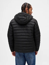 Recycled Hooded Puffer Jacket
